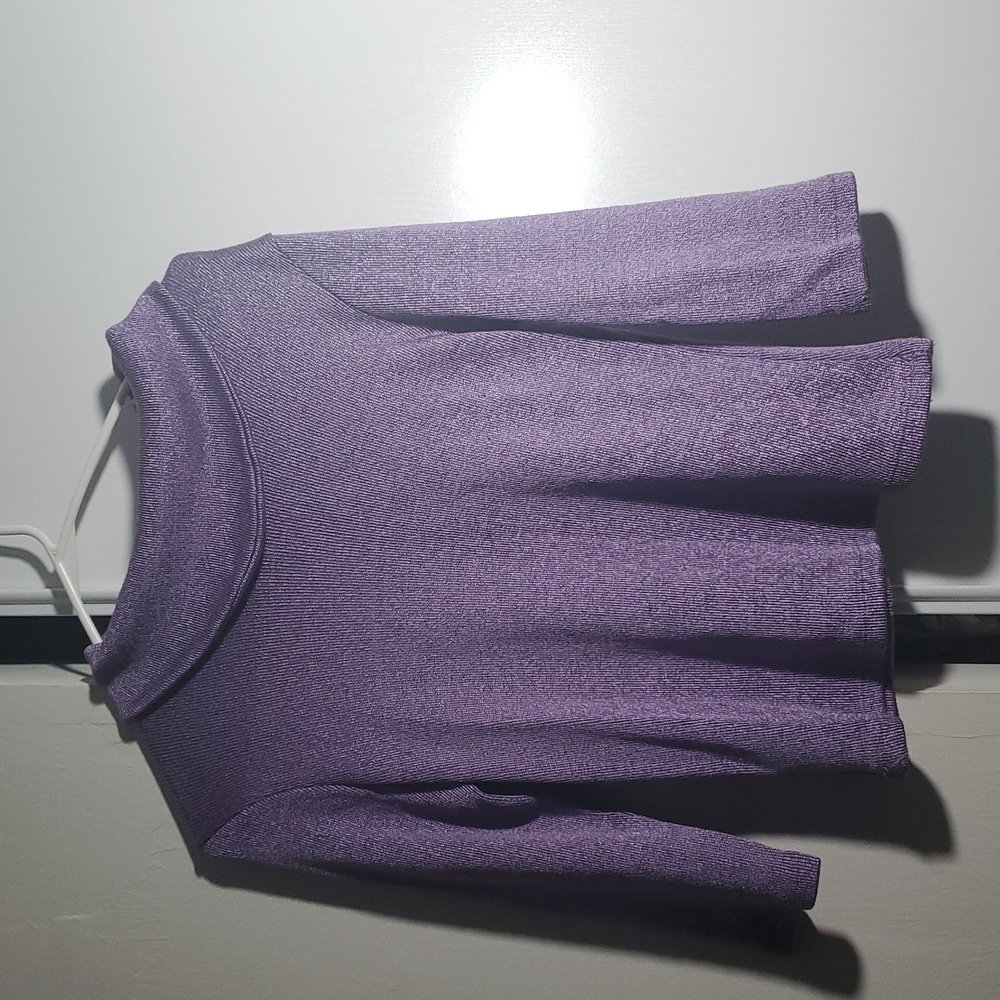 Max Rave Lavender Cowl Neck Sweater